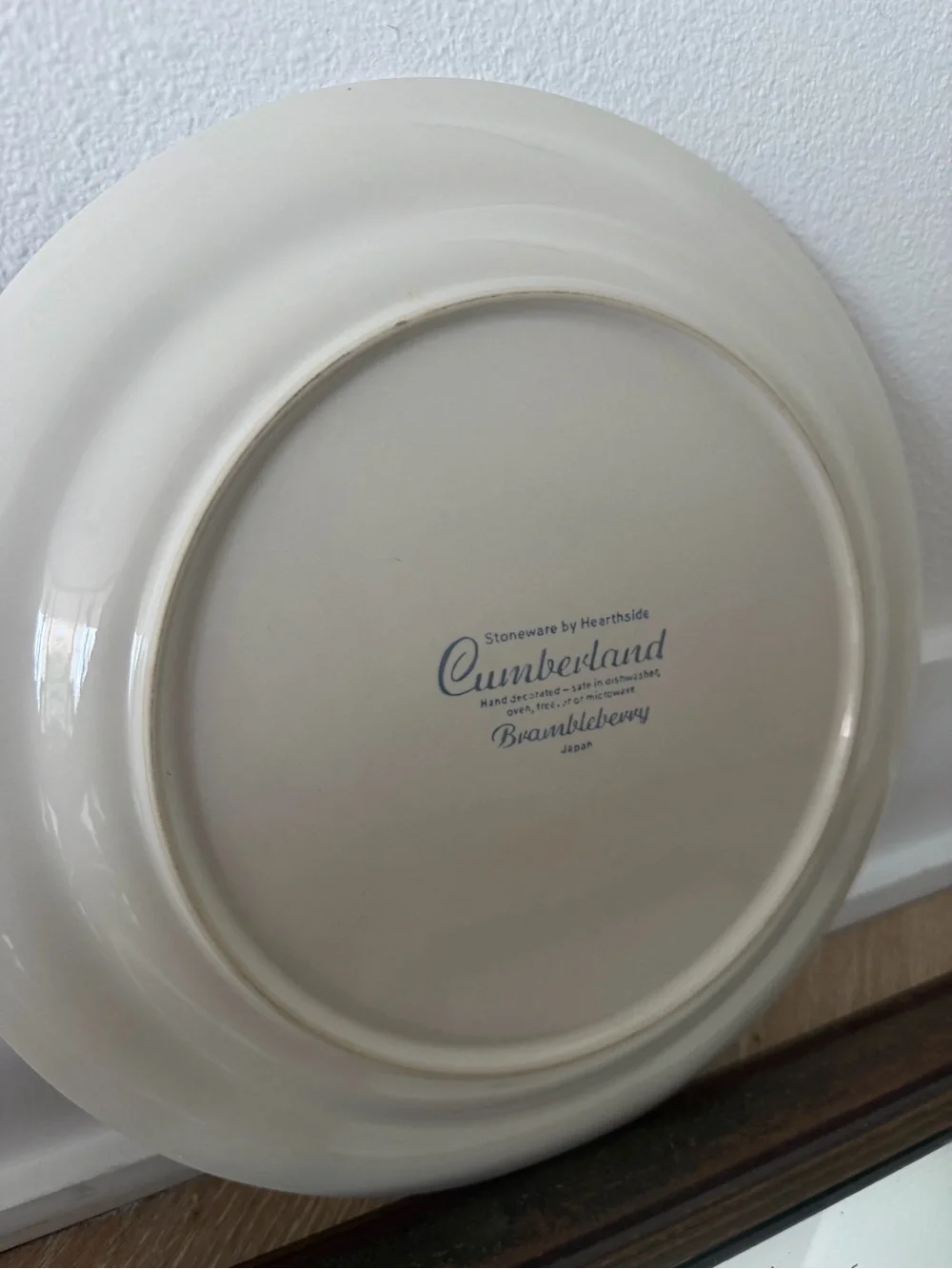 Vintage Cumberland Brambleberry Round Serving Platter Hearthside Cottage-core